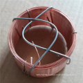 PVC coated galvanized steel straight wire ties fixing binding small coils fence system support wire